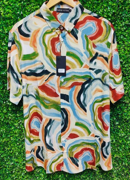 Floral Mens Hawaiian Shirt