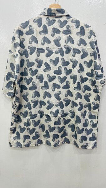 Chemise à cœur pour homme