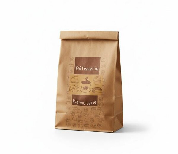 Sac en papier pâtisserie