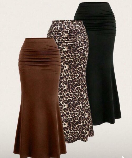 Jupe longue élégante femme