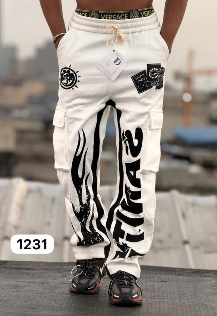 Pantalons Cargo Graphiques Tendance