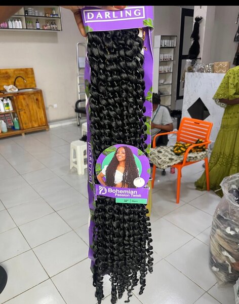 Extensions bouclées bohème