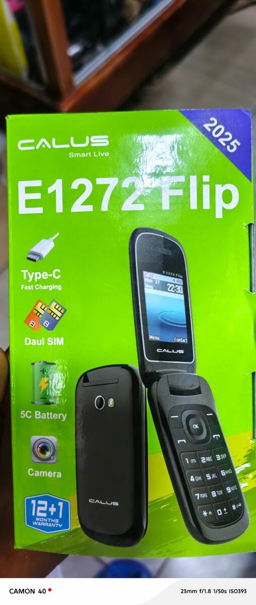 Téléphone Clamshell Calus E1272