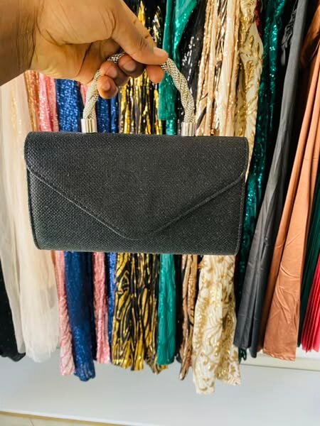 Women's Clutch bag Black color