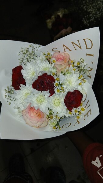 Bouquet de Roses Élégant