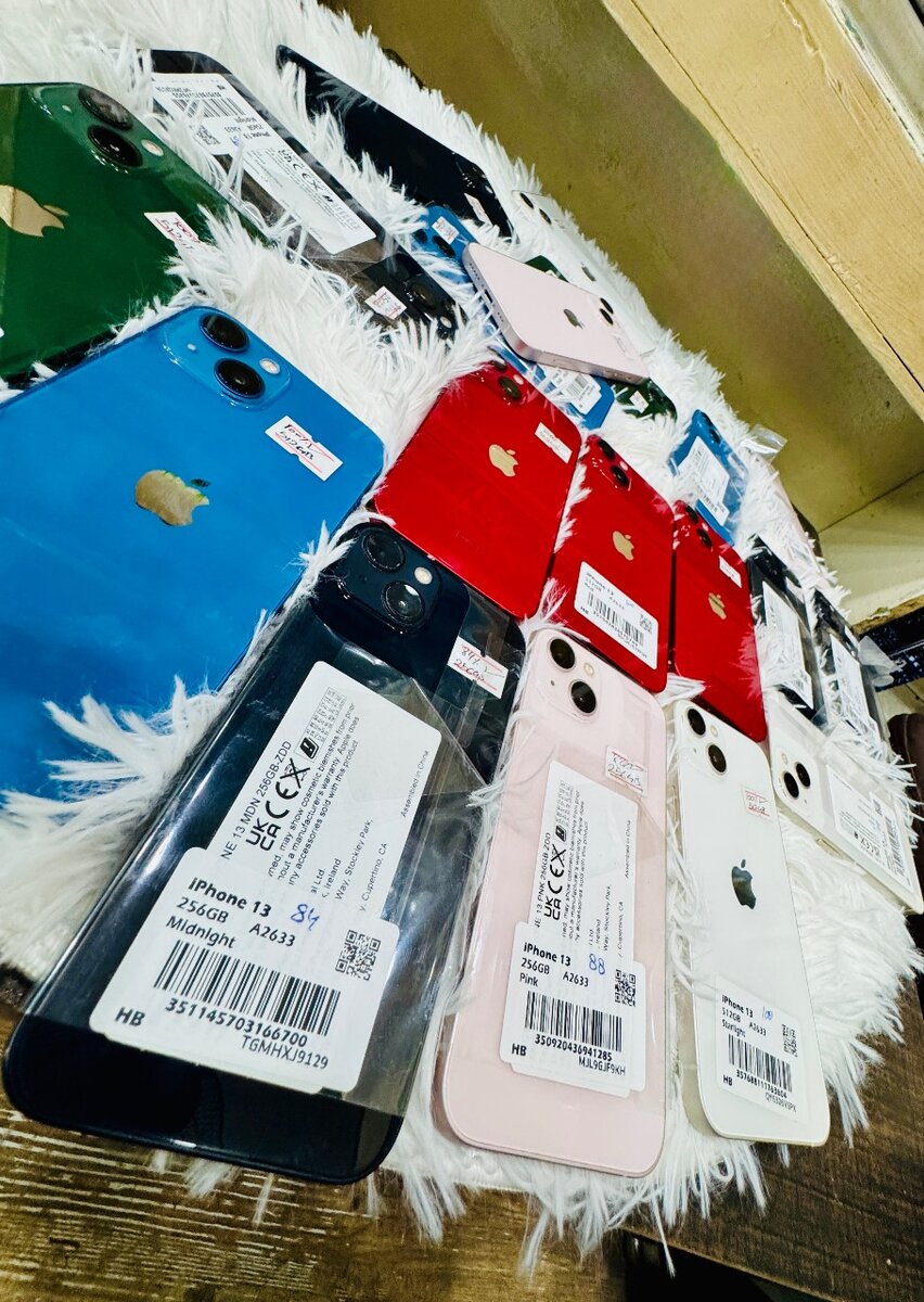 iPhone 13 128/256/512GB Dual Sim PTA all Colours available