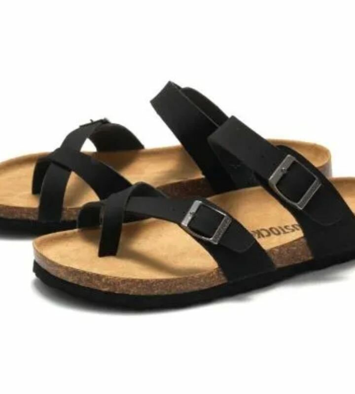 Sandales confortables en cuir