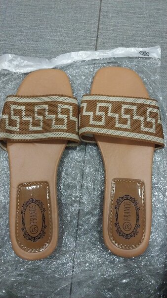 Sandales décontractées en tissage