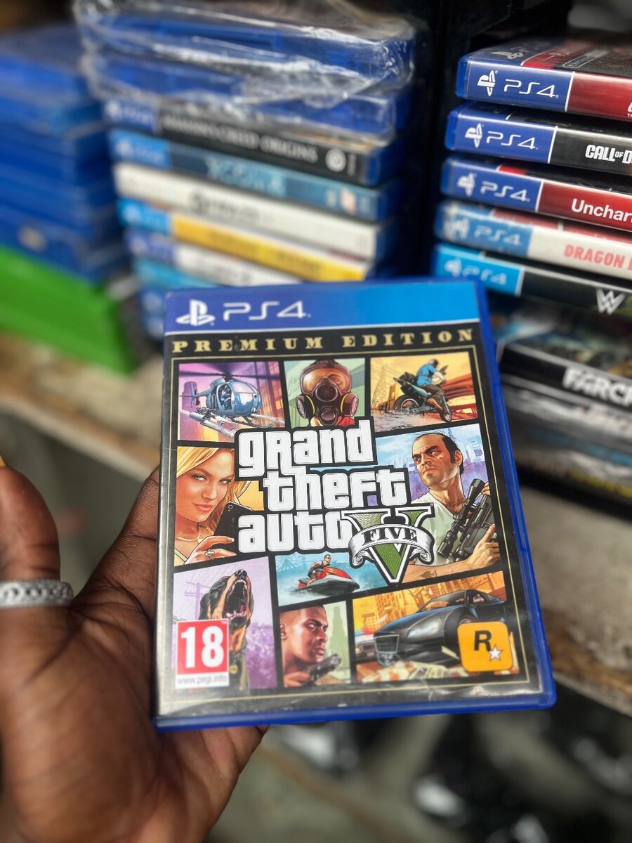 Cd GTA V ps4