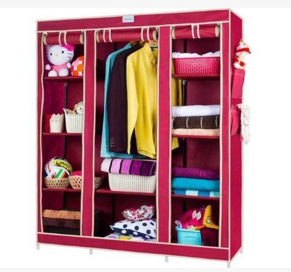 Foldable Wardrobe - Brown