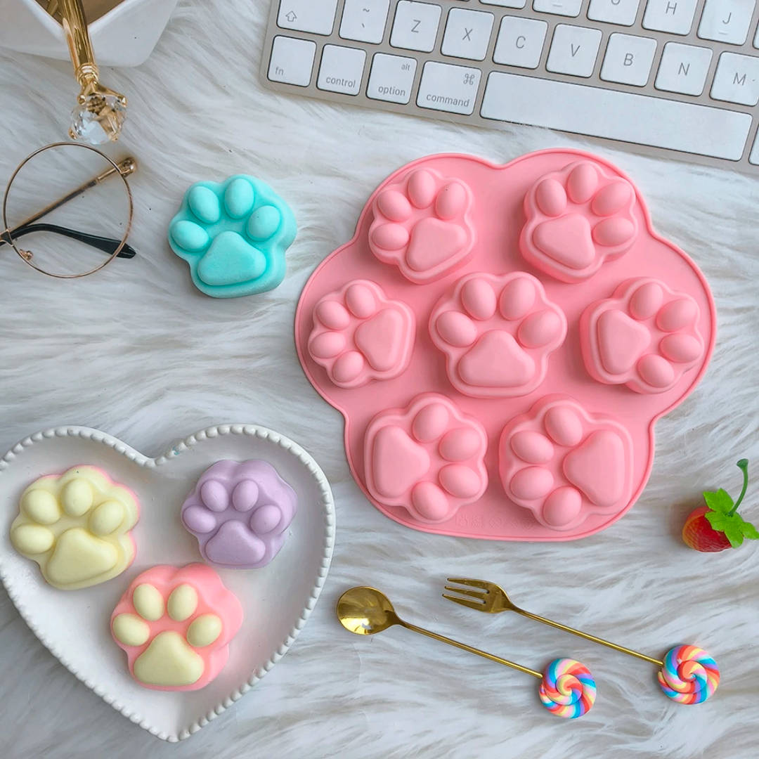 Moules en silicone pattes