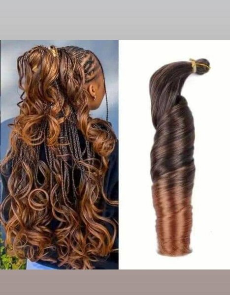 Extensions de Tresses Bouclées