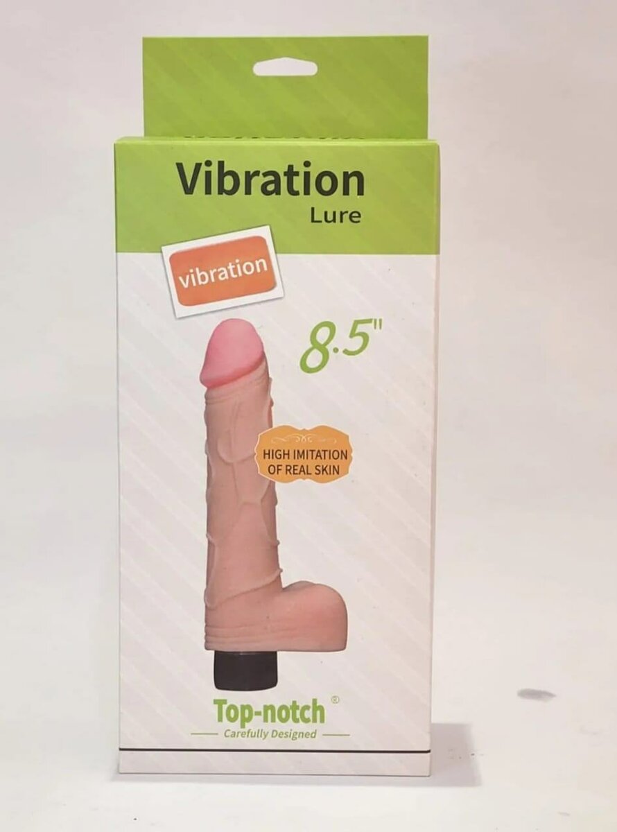 Vibromasseur réaliste 8.5"