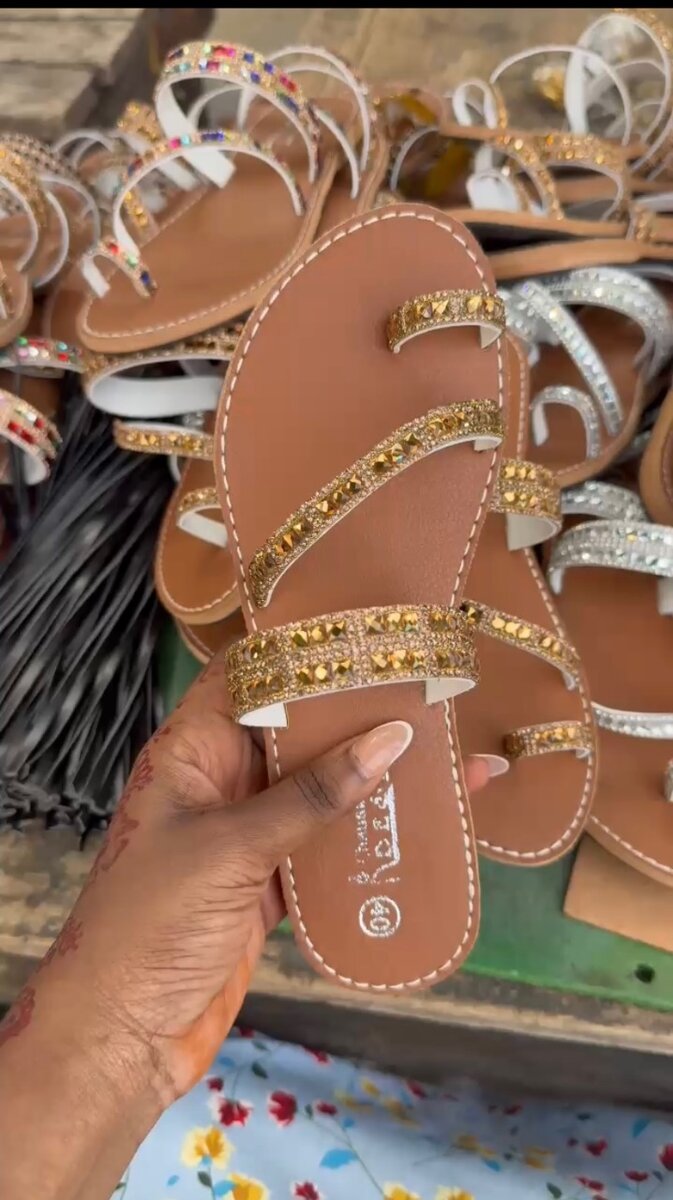 Sandales Strass Été Femme