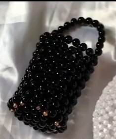 Handmade bag black