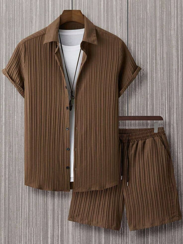 Ensemble de plage été homme