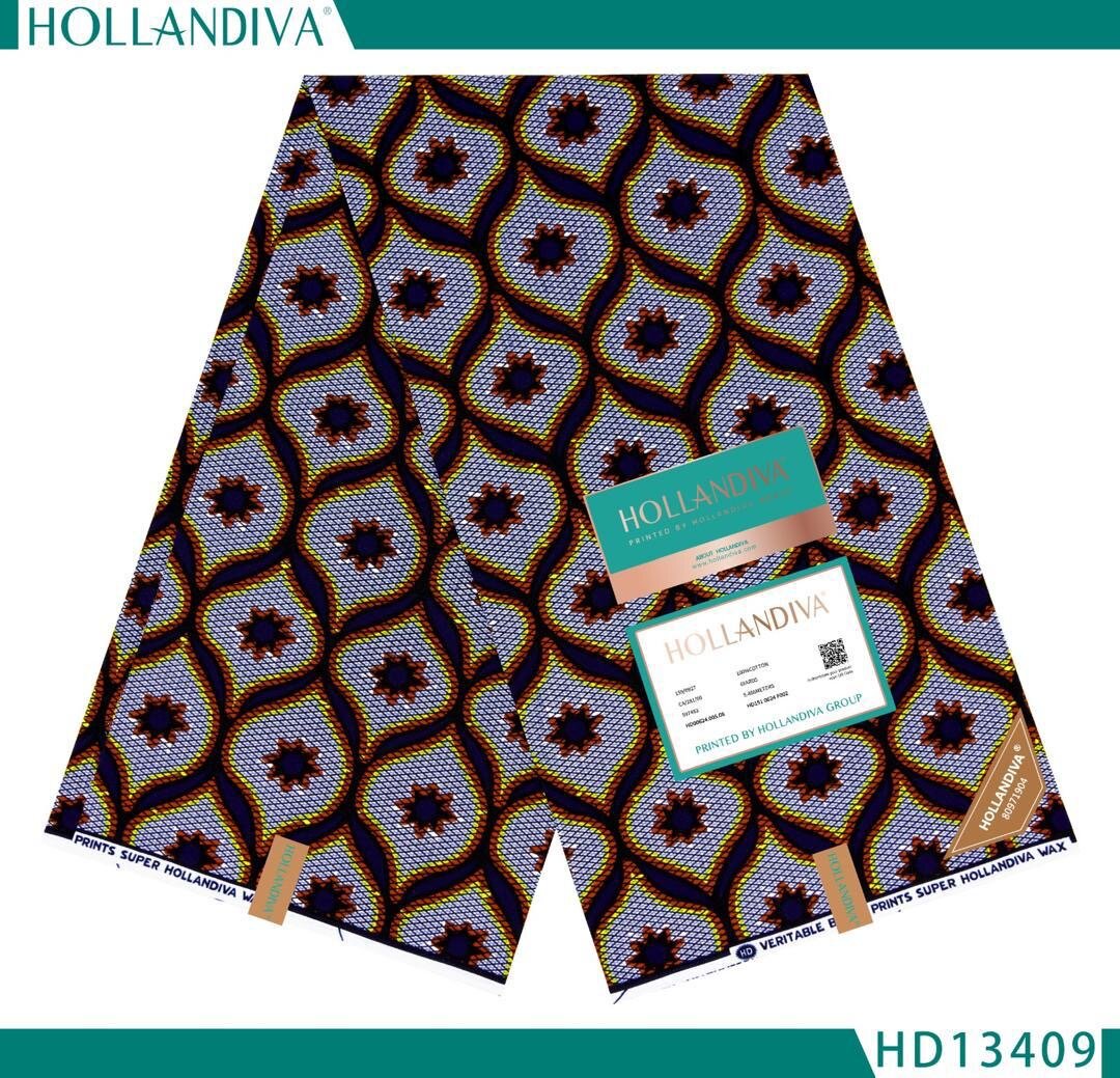 Tissu Wax Hollandiva Africain