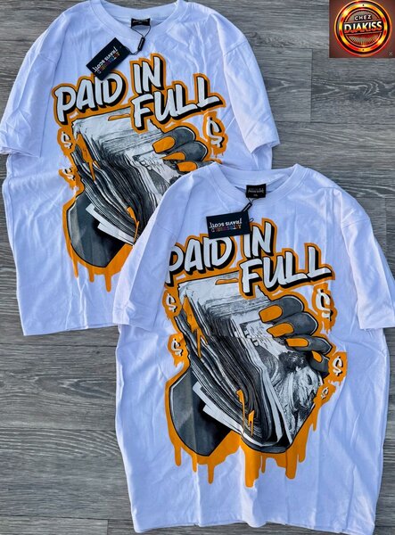 T-shirt "Paid in Full" homme