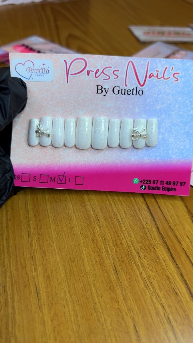 Press-ons élégants Guetlo