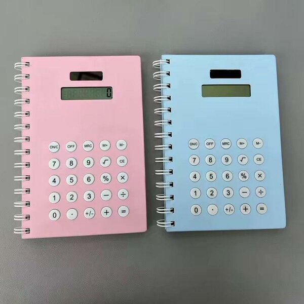 Calculatrice en carnet de noté