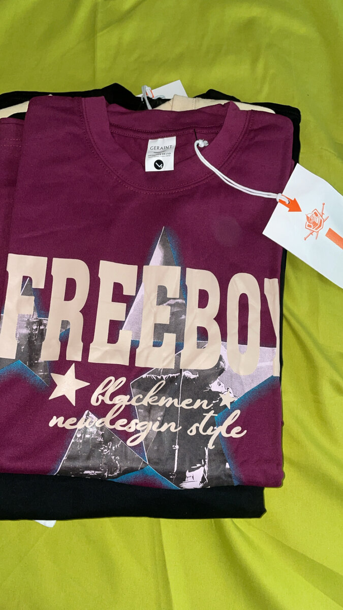 T-shirts imprimés unisexes