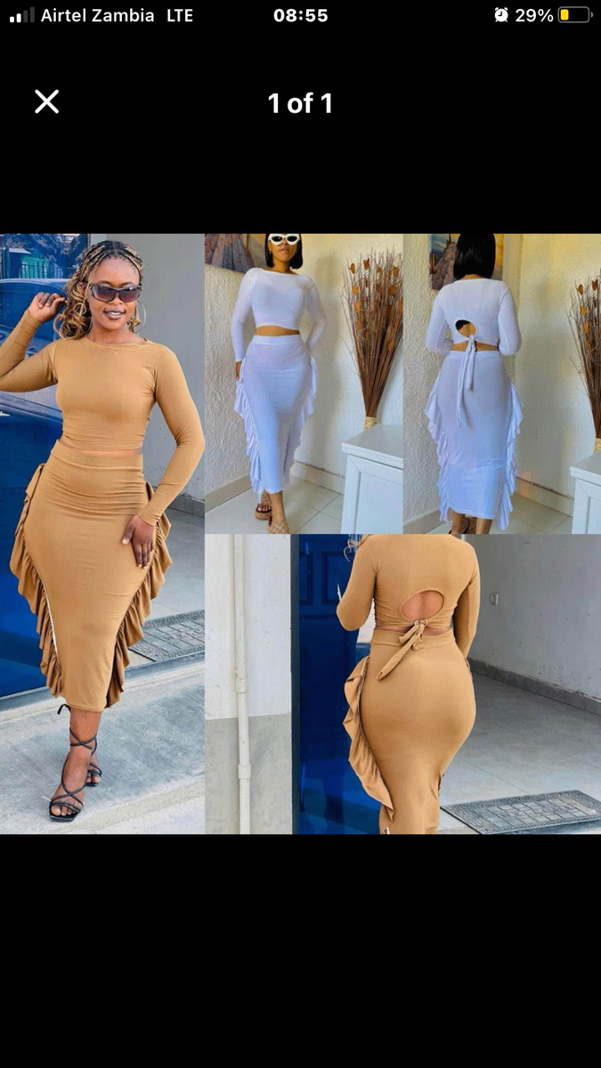 2piece suits free sizes