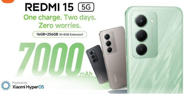 Xiaomi Redmi 15 5G Smartphone