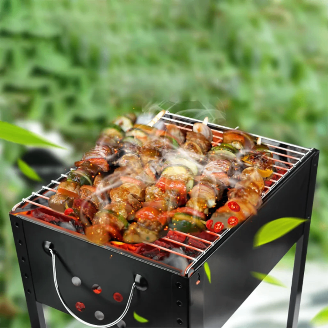 Barbecue portable en acier