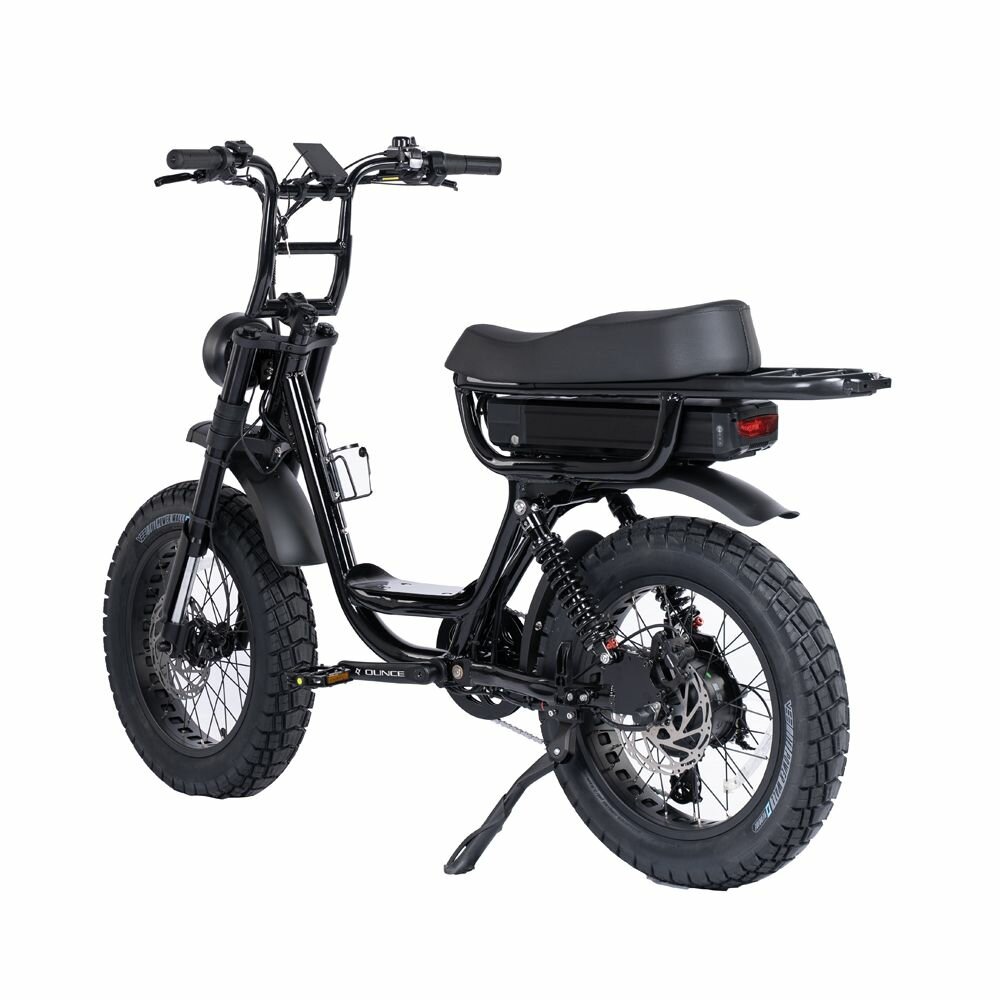 Vélo électrique tout-terrain moderne