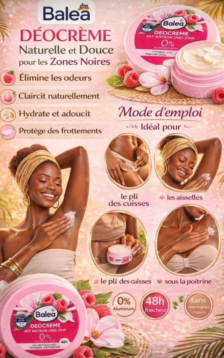 Crème déodorants Balea