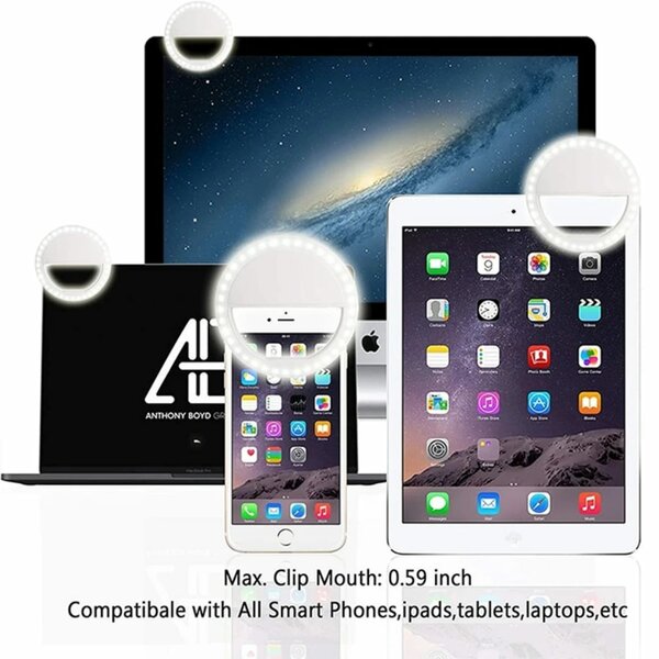 Anneau lumineux portable LED