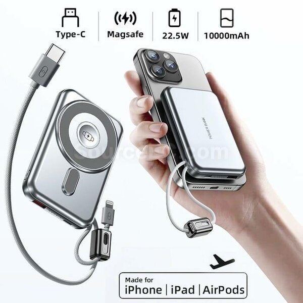 Power Bank Magnétique 10000mAh pour iPhone