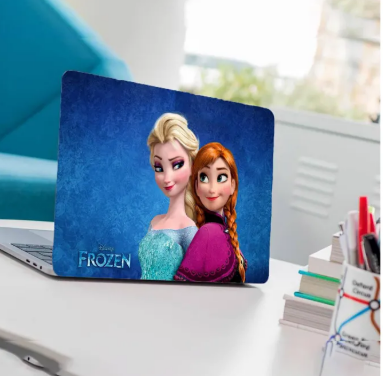 Frozen Elsa Laptop Back Skin-Laptop Skin Vinyl Sticker Decal, 13 13.3 14.6 15 15.4 15.6 inch Laptop Skin Sticker Cover For All Laptops