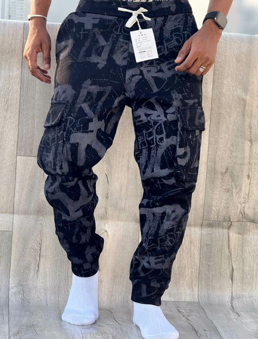 Pantalons cargo streetwear homme