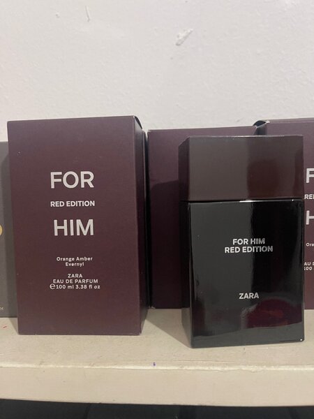 Zara  FOR HIM Red Édition