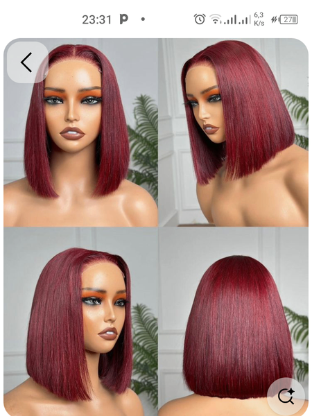 Perruques Ondulées et Lisses