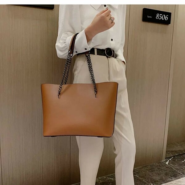 Sac cabas en cuir élégant