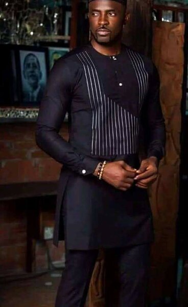 Boubou africain élégant