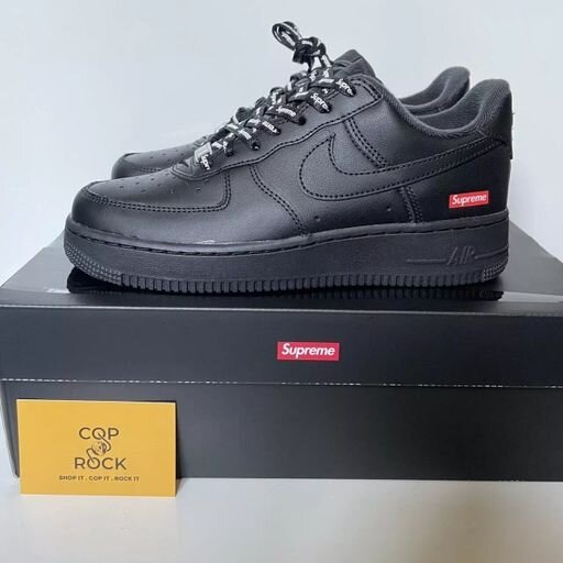 All-Black Supreme Low Classic