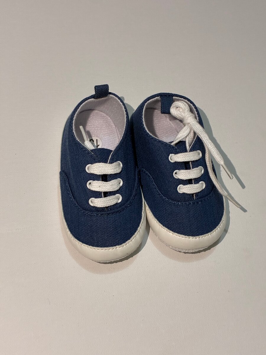 Chaussures bébé bleu marine