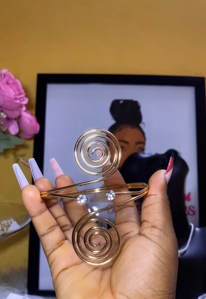 Bracelet doré style bohème