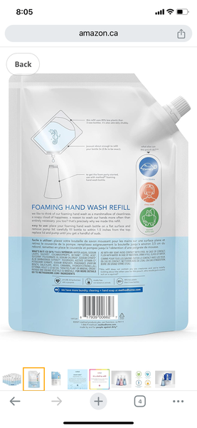 Method Foaming Handsoap Refill 28 fl oz