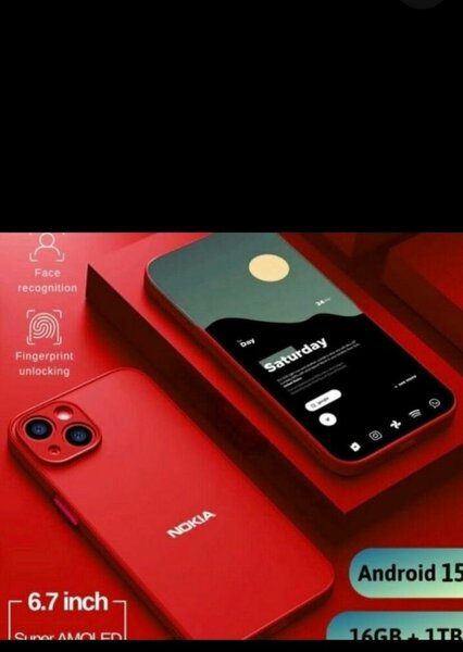 Smartphone 6.7" Nokia Rouge