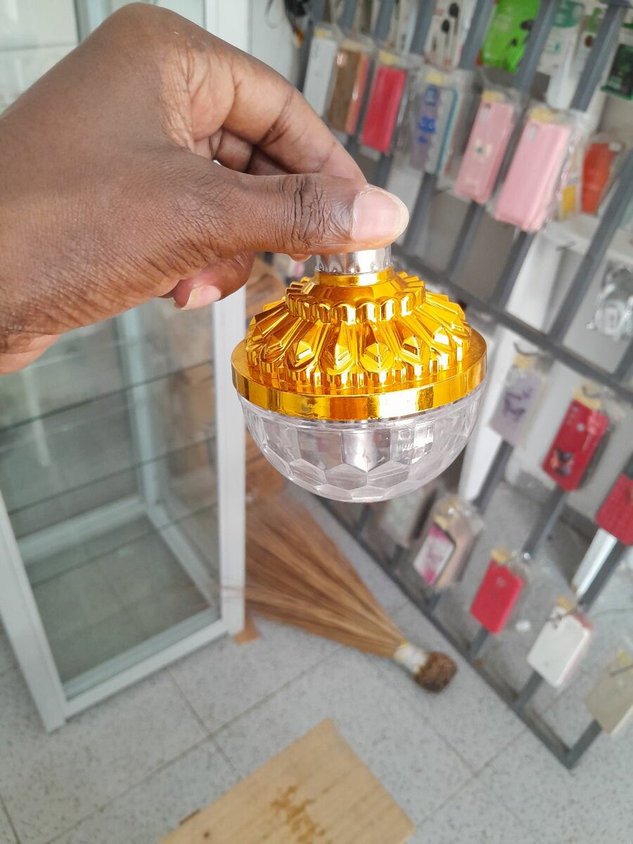 Lampe LED rotative disco