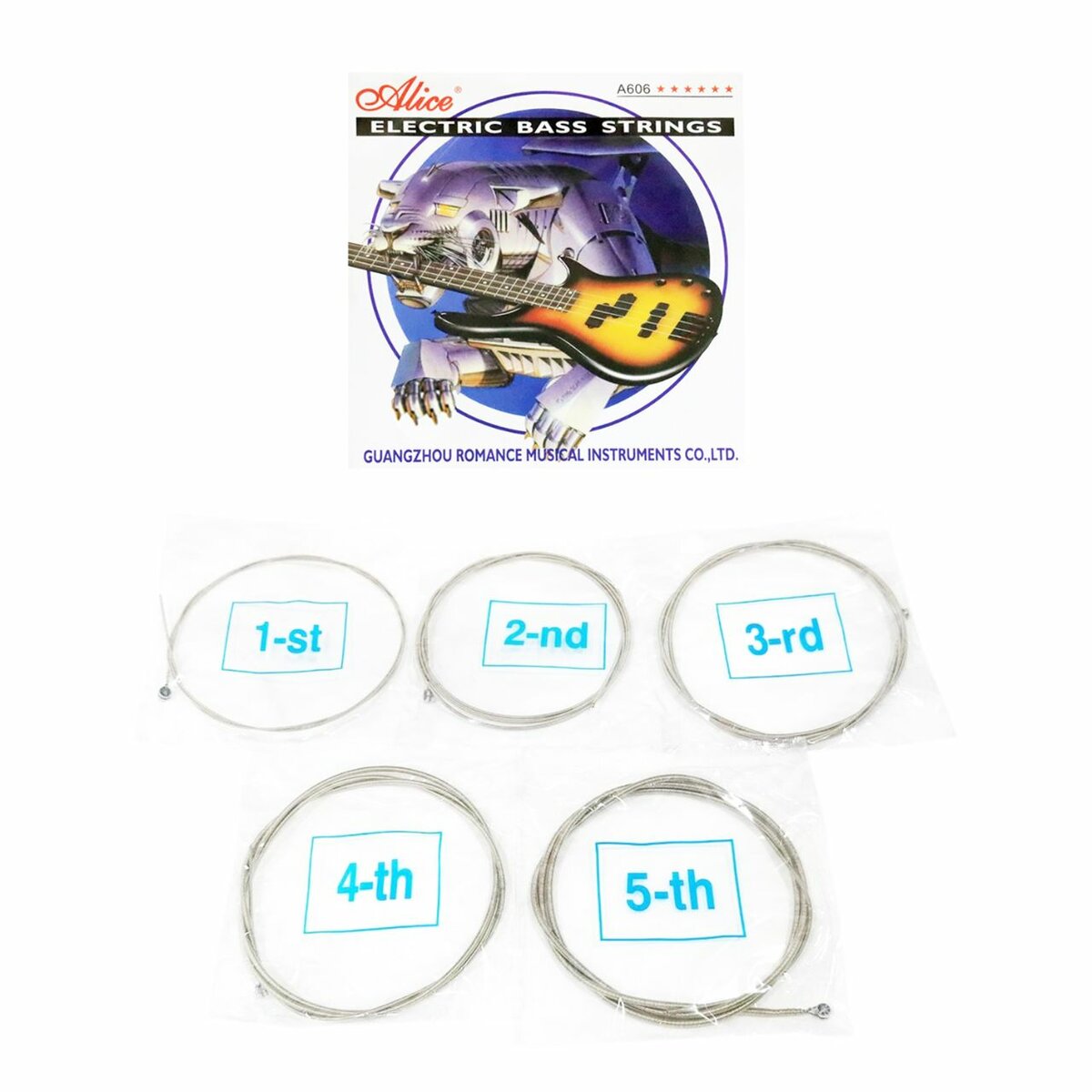 Cordes Basse Électrique Alice