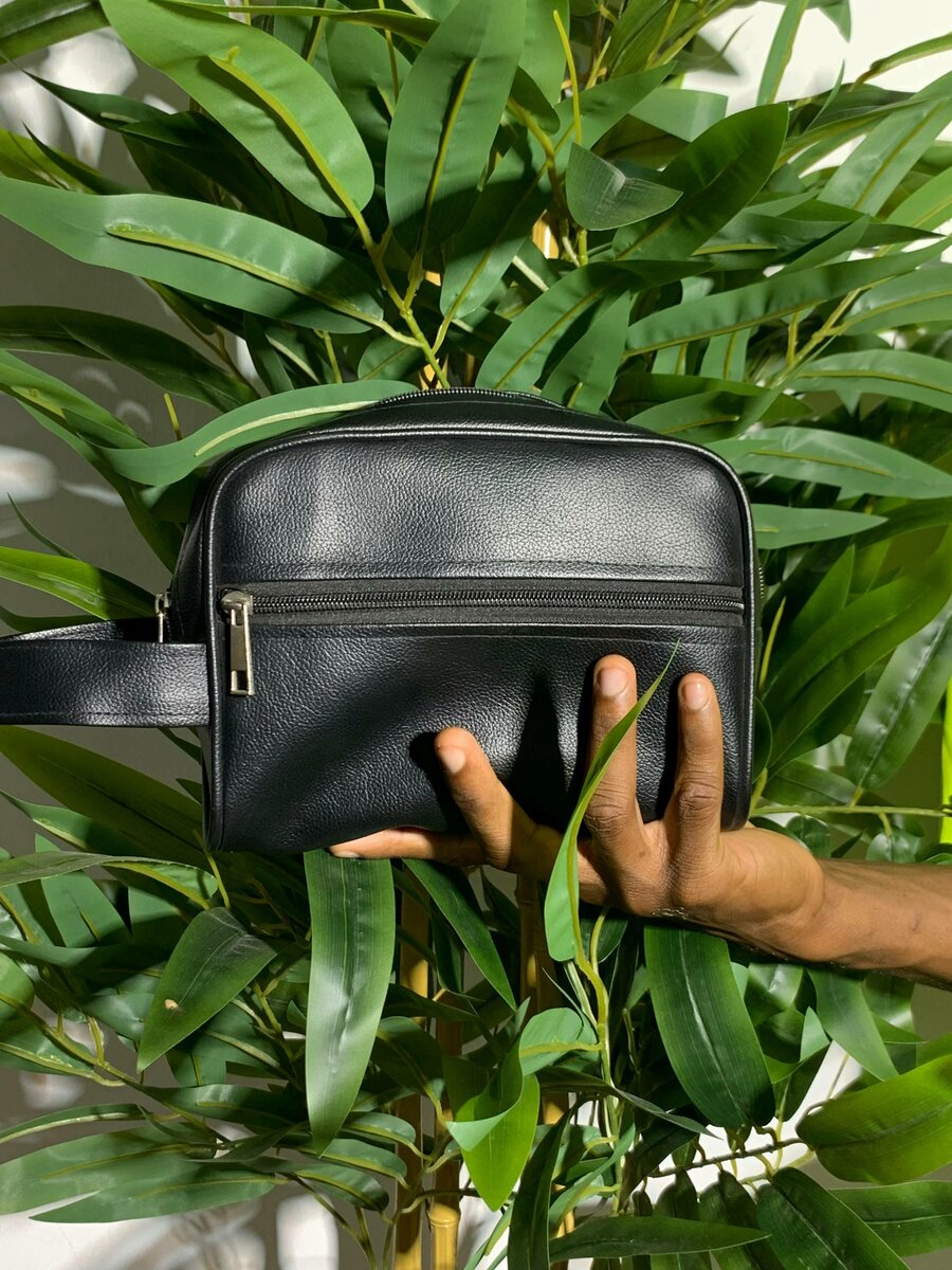 Sac bandoulière noir élégant