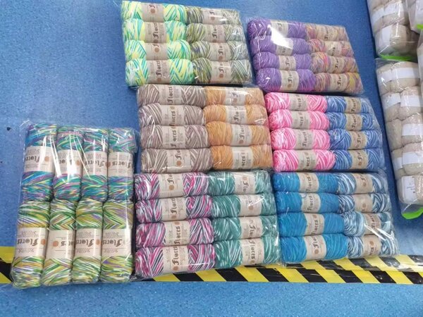 200g multicolor yarn