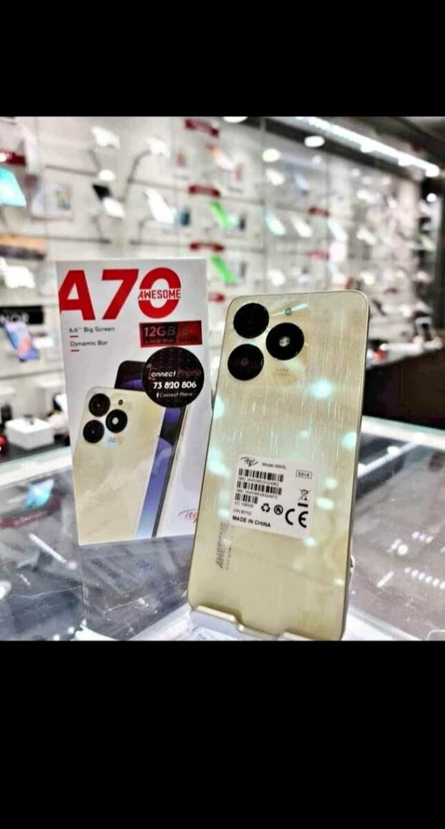 Smartphone itel A70 performant