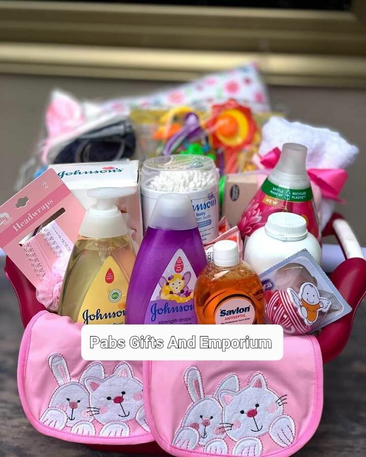 Beautiful Baby Girl Hamper Gift For New Mom