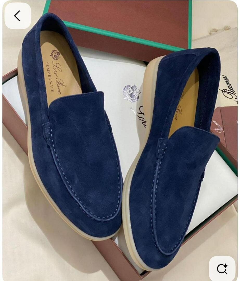 Mocassins élégants en daim